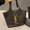 Gold Maxi Shopping Bag