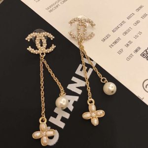 Golden Simple Style Earrings