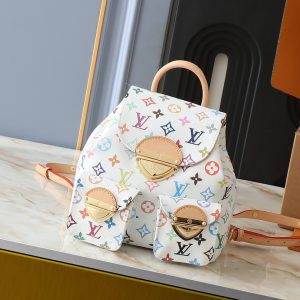 Natural Leather Cool Backpacks