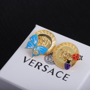 King Butterfly Clip Earrings