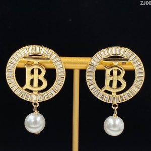 Letter Pendant Earrings