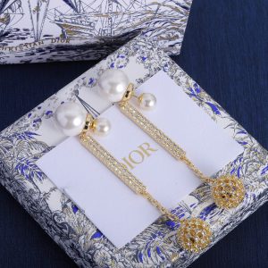Pearl Diamond Earrings