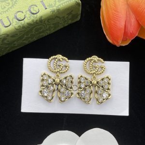 Gold Diamond Earrings