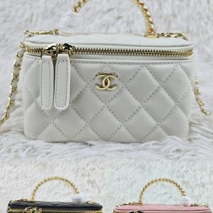 Handheld makeup box bag is unique and high-end 17.5*9.5*8cm