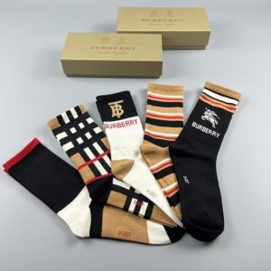 Trendy Knit Cotton Socks Set