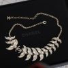 Gold Butterfly Pearl Necklace